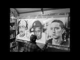 '2Pac, Jay-Z and Eminem Triptych'