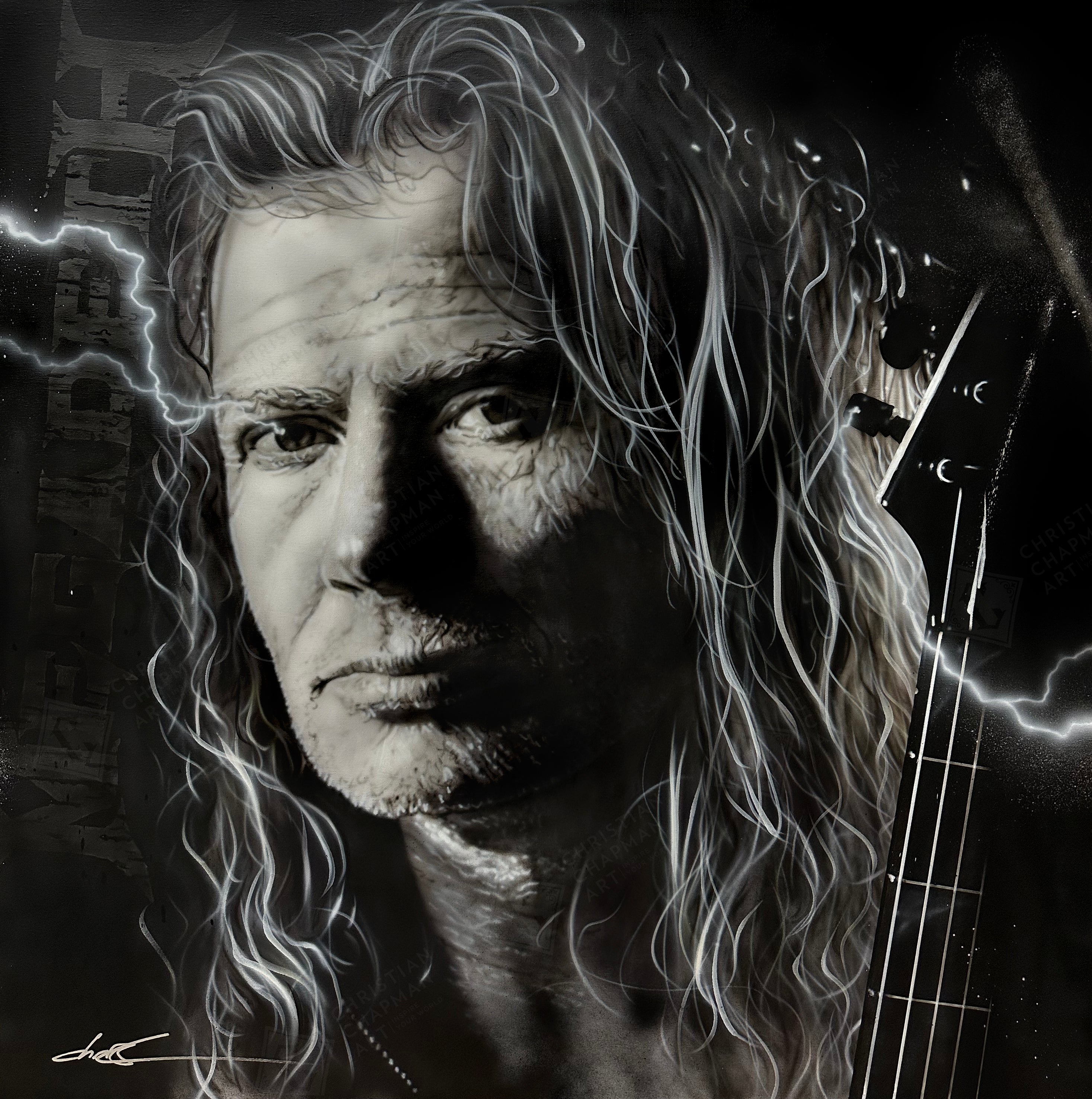 Dave Mustaine | Christian Chapman Art