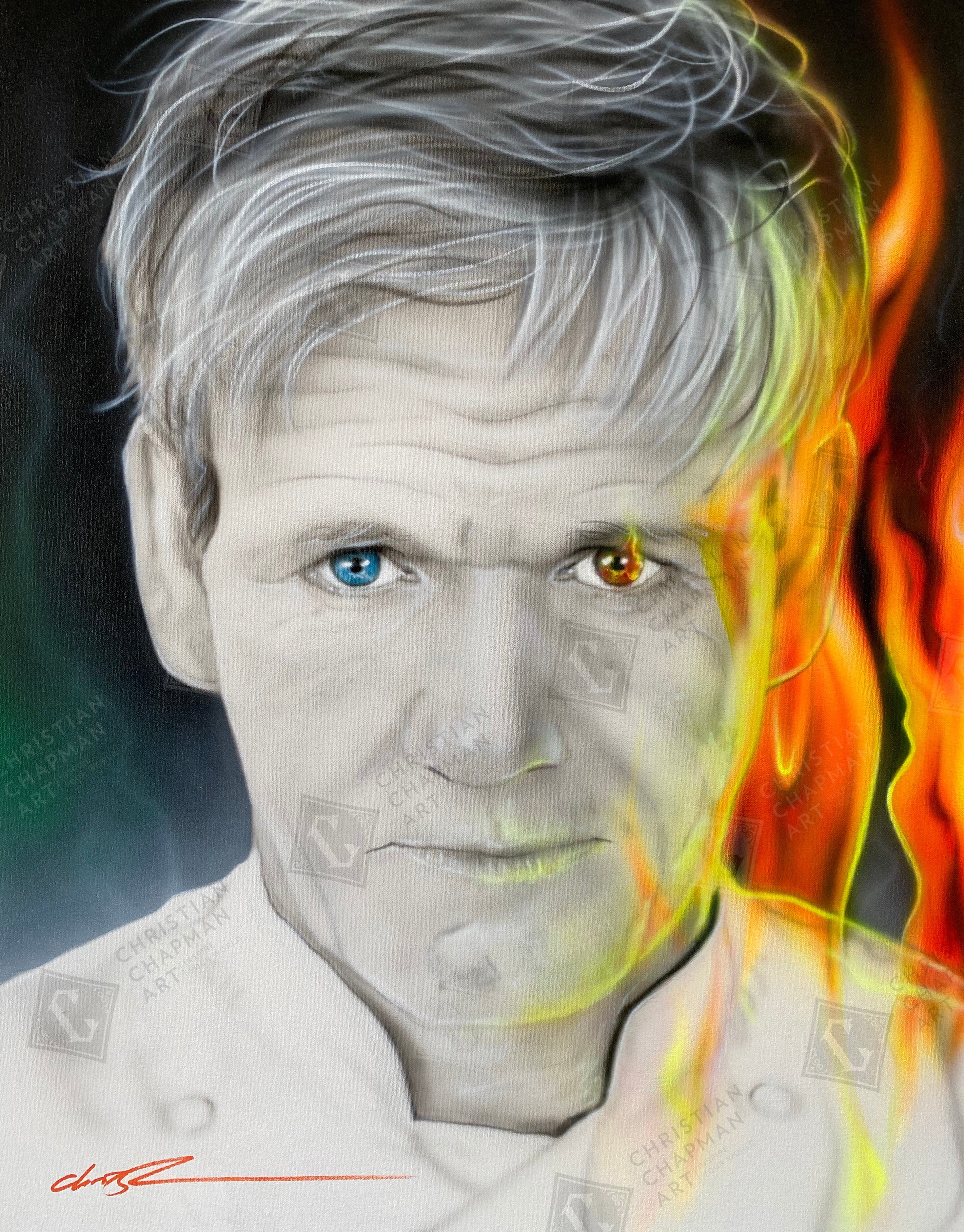 Gordon Ramsay | Christian Chapman Art