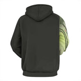 All-Over Print Unisex Hoodie (DTG)  | 320GSM Cotton - Graffitti Girl_H