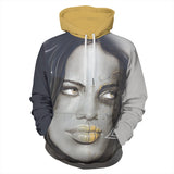 All-Over Print Unisex Hoodie (DTG)  | 320GSM Cotton - Las Mujeres Espanolas_H