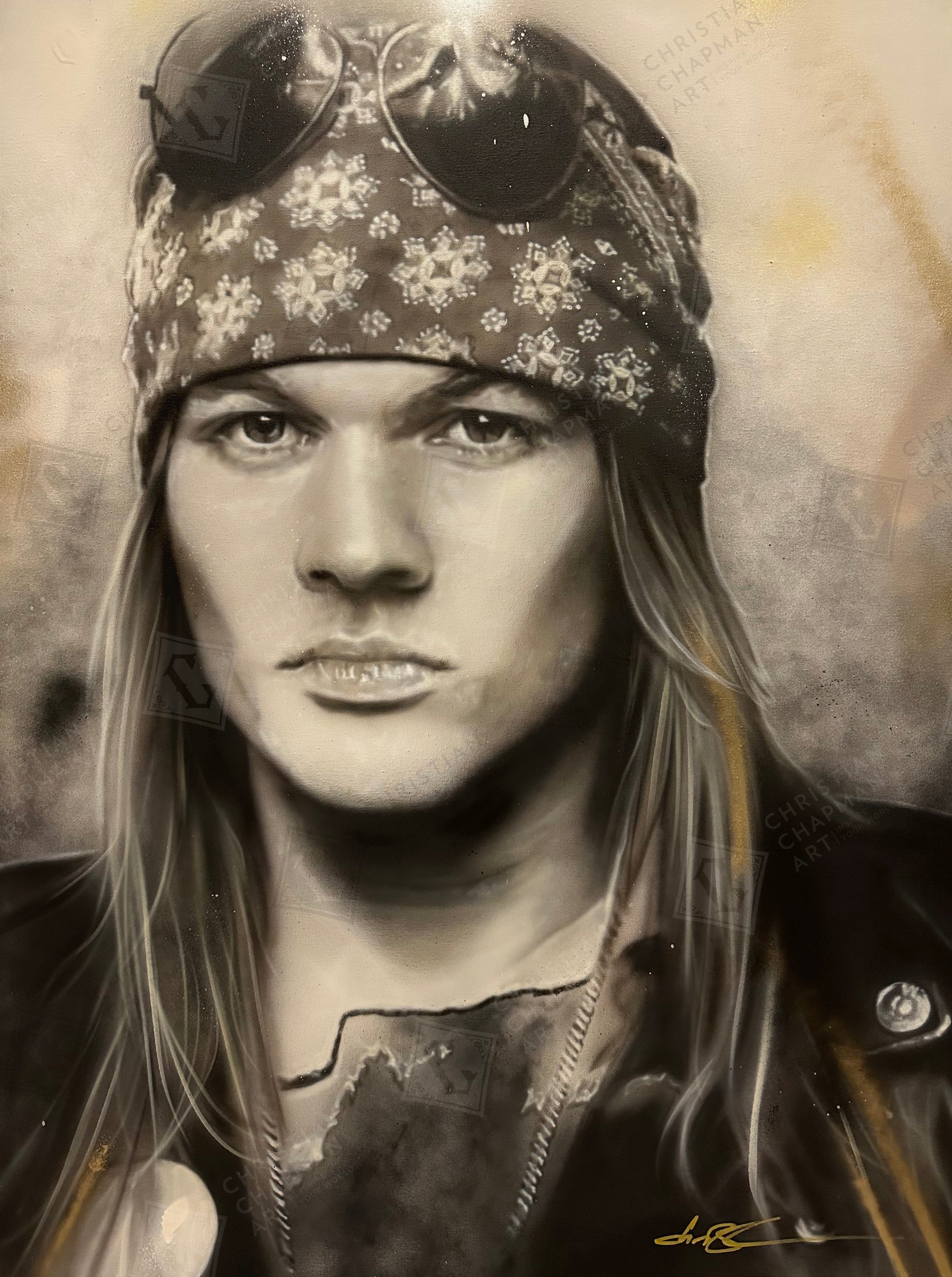 'Axl Rose' Christian Chapman Art