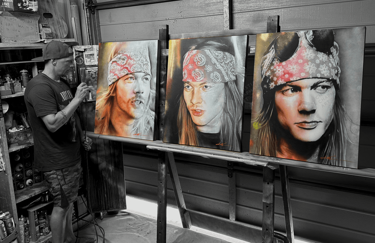 'Axl Triptych'