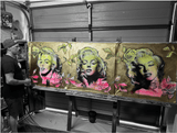 'Golden Monroe Triptych'