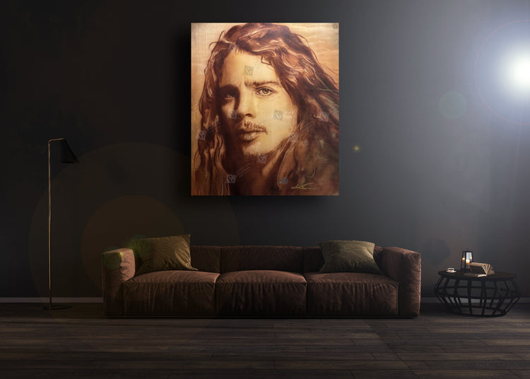 'Chris Cornell and Layne Staley Diptych Tribute'