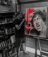 'Bon Scott & Angus Young Diptych'