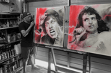 'Bon Scott & Angus Young Diptych'