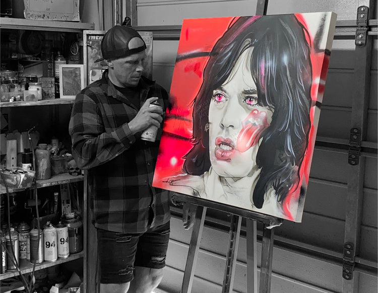 'Illustrated Jagger'