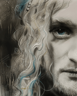 'Layne in Sepia & Turquoise'