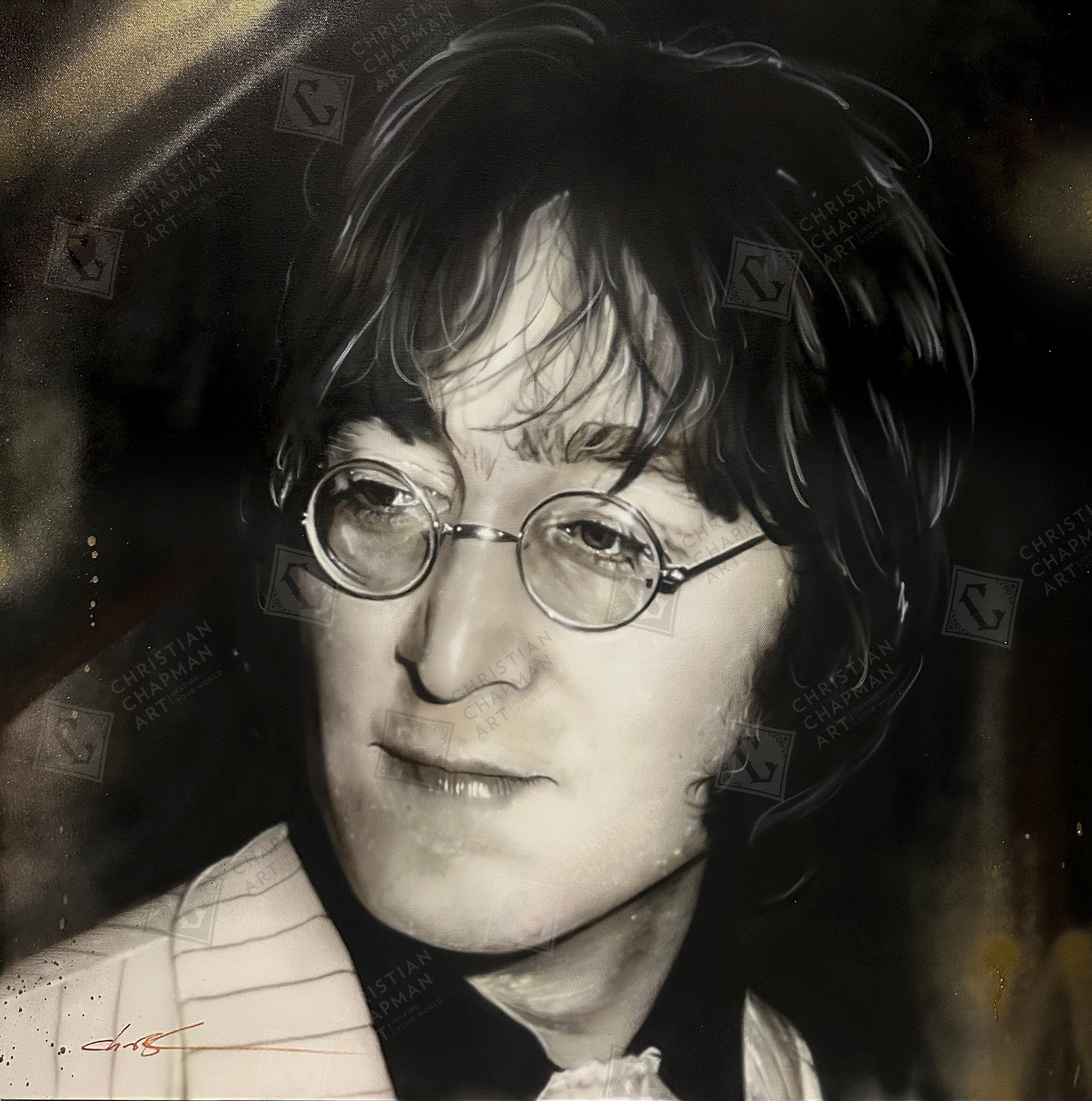 'Lennon in Sepia'