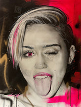 'Iconic Miley Cyrus Triptych'