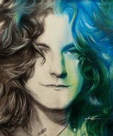 'Plant in Emerald Aura'