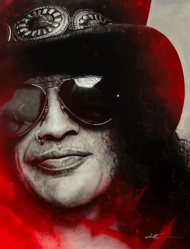 'Slash in Blood Red'