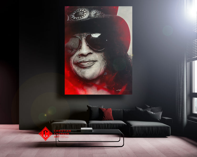 'Slash in Blood Red'