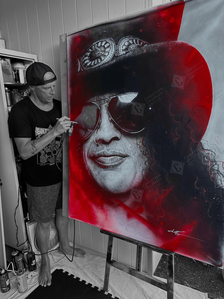 'Slash in Blood Red'