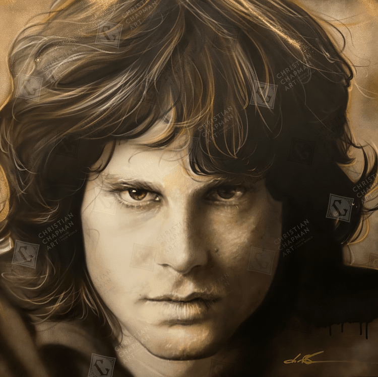 'The Lizard King in Sepia'