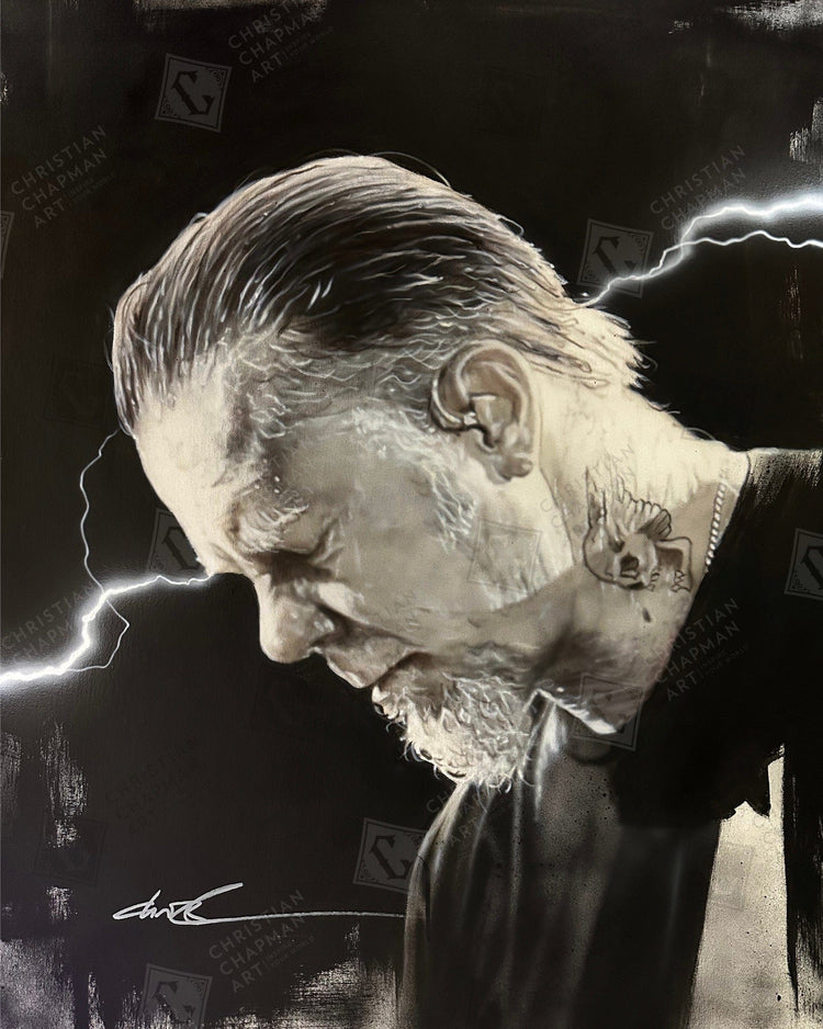 'Metallica's Icon: Hetfield Triptych'