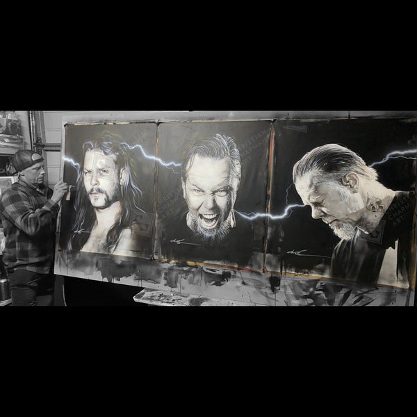 'Triptych of Hetfield # 3'