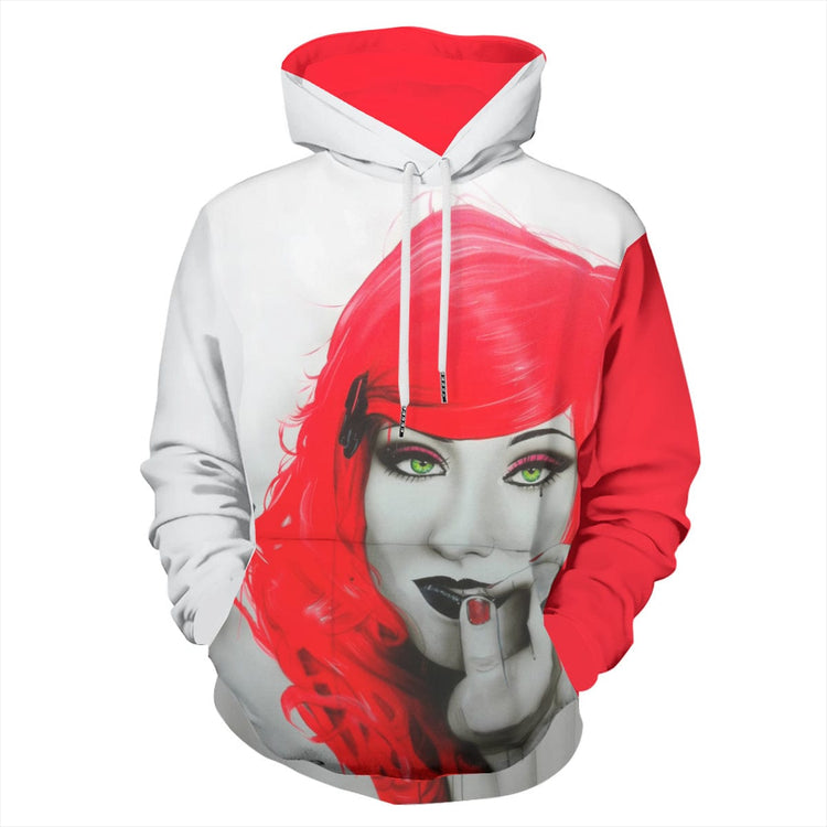 All-Over Print Unisex Hoodie (DTG)  | 320GSM Cotton - Jamie Stokes_H