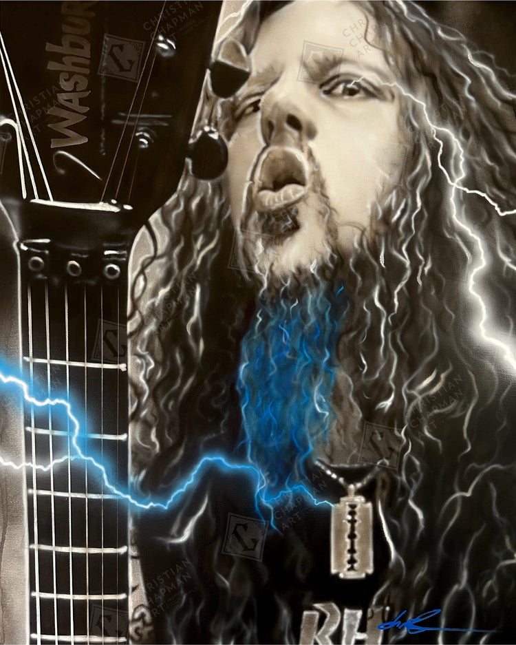 'Blue Lightning Dimebag'