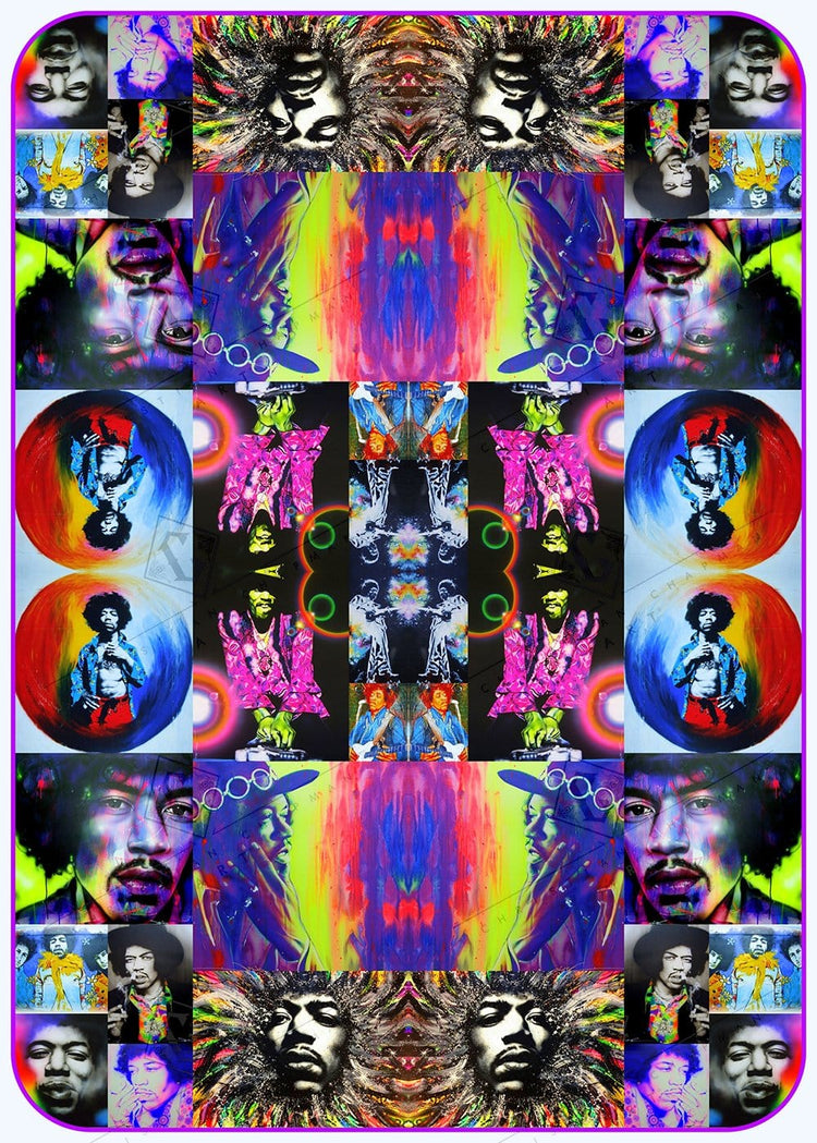 Jimi Kaleidoscope II' (White Edging)