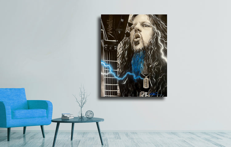 'Blue Lightning Dimebag'