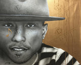 Pharrell in Gold'