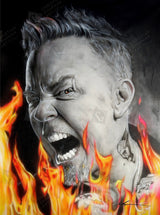 'Hetfield in Flames'